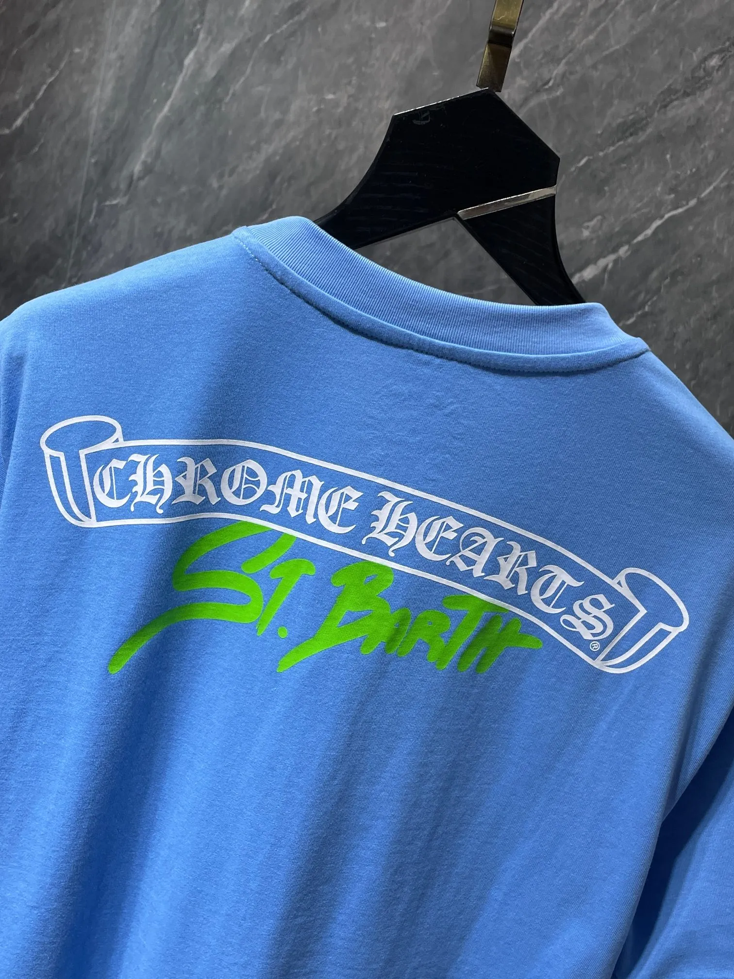 8739＃ Chrome Hearts 24ss Blue 1 1 ： Blue Sizes：S、M、L、XL